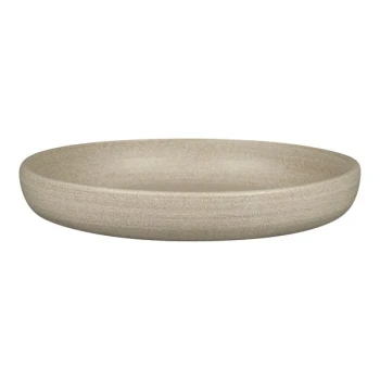 RAK Porcelain Rakstone Selva 10 3/16" Gray Porcelain Deep Plate - 2/Case