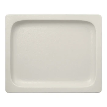 RAK Porcelain Neo Fusion 12 13/16" x 10 7/16" Sand White Porcelain Gastronorm Pan - 3/Case