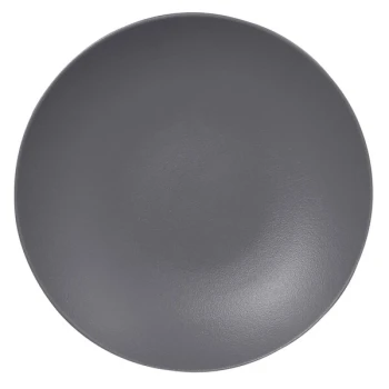 RAK Porcelain Neo Fusion 11 13/16" Stone Gray Porcelain Deep Coupe Plate / Bowl - 6/Case