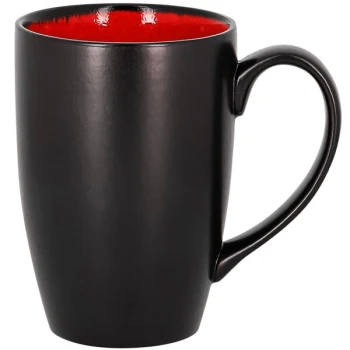 RAK Porcelain Fire 10.15 oz. Red Porcelain Flora Mug - 6/Case