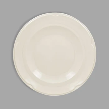 RAK Porcelain Anna 8 1/8" Ivory Porcelain Flat Plate - 24/Case