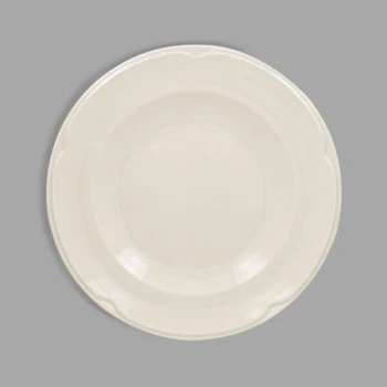 RAK Porcelain Anna 6 5/8" Ivory Porcelain Flat Plate - 24/Case