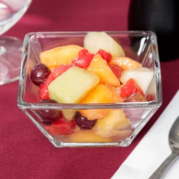 Libbey 1796599 Tempo 10 oz. Square Glass Bowl - 12/Case