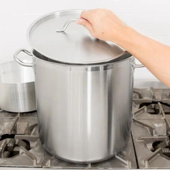 Vollrath 3506 Optio 27 Qt. Stainless Steel Stock Pot with Cover