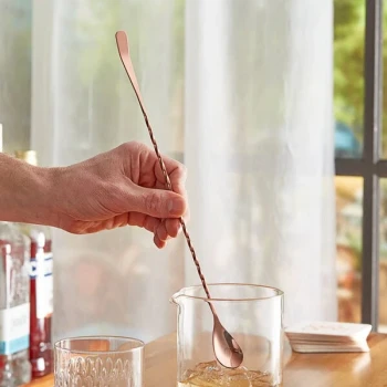 Acopa 13" Copper Japanese Bar Spoon