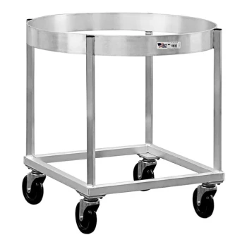 New Age 98716 Aluminum Mixing Bowl Truck for 80 Qt. Bowls