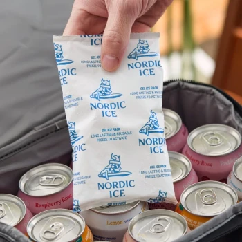 Nordic NI8 8 oz. 6 1/2" x 4" x 5/8" Gel Cold Pack - 72/Case