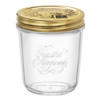 Bormioli Rocco Quattro Stagioni from Steelite International 10.75 oz. Glass Jar - 12/Case