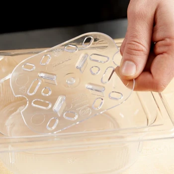 Vollrath 29600 Super Pan® 1/6 Size Clear Polycarbonate Drain Tray