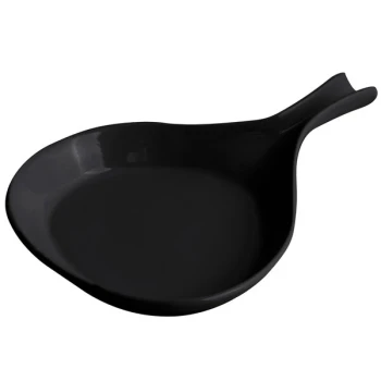 Bon Chef 5011BLK 8" Round Black Sandstone Cast Aluminum Pan