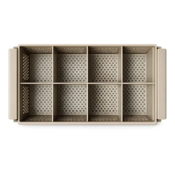Chef360 8 Grid Cutlery Basket