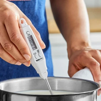 AvaTek 3" White Heavy-Duty Waterproof Digital Pocket Probe Thermometer
