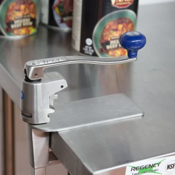 Edlund S-11 C Heavy Duty Manual Can Opener with 16" Adjustable Bar and Clamp Base