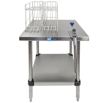 Edlund EDCS-2F Edvantage® Stationary Can Opening Station with SG-2 Light-Duty Manual Can Opener