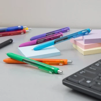 Paper Mate 1951636 InkJoy Assorted Ink with Assorted Barrel Color 0.7mm Retractable Gel Pen - 14/Pack