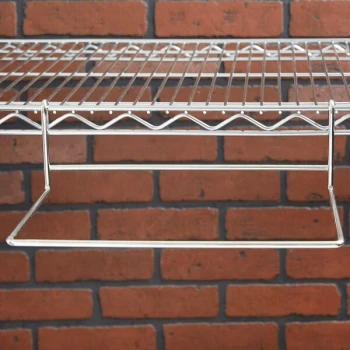 Metro STP3BR Smartwall G3 Plated Insert 1/3 Size Pan Holder 7 1/2" x 12 1/2" x 4"