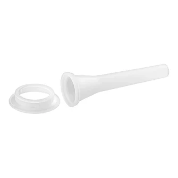 Avantco 177MG12TUBE5 #12 Sausage Stuffer Flange and 3/4" Stuffer Tube for MG12 and MG12R Meat Grinders