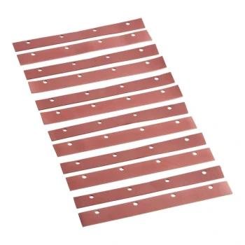 Lavex 8" Double Natural Rubber Blade - 6/Case