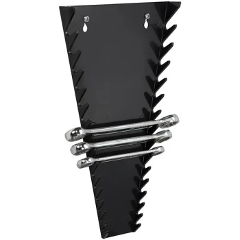 Quantum 7 1/8" x 1" x 11 5/8" Wrench Holder for 15 Various Size Wrenches WH-15