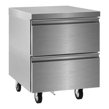 Delfield D4432NP 32 1/8" Flat Top Undercounter Refrigerator with 2 Drawers