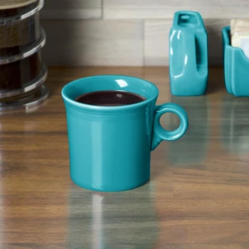 Fiesta® Dinnerware from Steelite International HL453107 Turquoise 10.25 oz. China Mug - 12/Case