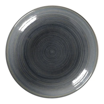 RAK Porcelain Rakstone Spot 11 13/16" Jade Porcelain Deep Coupe Plate - 6/Case