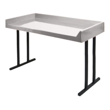 Sol-O-Matic 48" x 24" x 34" Platinum Fiberglass Laundromat Folding Table