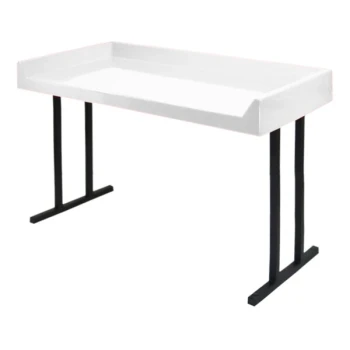 Sol-O-Matic 48" x 24" x 34" White Fiberglass Laundromat Folding Table
