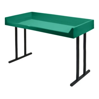 Sol-O-Matic 48" x 30" x 34" Hunter Green Fiberglass Laundromat Folding Table