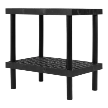 SPC Industrial Work-Bench 36" x 24" x 36" 2-Shelf Grid-Top Workbench W3624