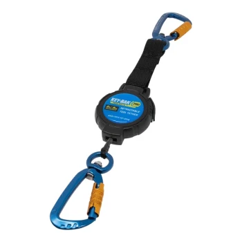 KEY-BAK Pro ToolMate 2 lb. Tool Tether with Carabiners and 42" Dupont® Dacron Retractable Cord 0KB6-2A223