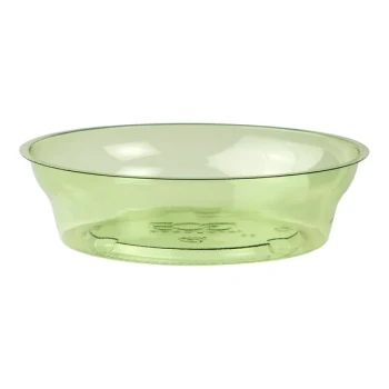 Eco-Products Veridian GreenStripe 3 oz. Green PLA Plastic Compostable Parfait Insert for 9-12 oz. Cold Cups - 1,000/Case