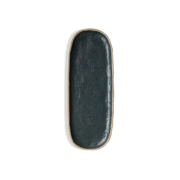 Don Bellini, Porcelain Platter, Midnight Blue, 38 cm Length