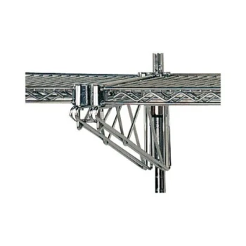 Advance Tabco AABM-14 14" Adjustable Double Mid-Mounted Bracket for Wall Mounted Shelving Systems