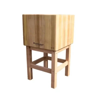 Euroceppi, Wood Chopping Block, 60 cm Length, 50 cm Width, 20 cm Height