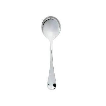 Furtino Baguette 18/10 Stainless Steel Soup Spoon 4 mm Thickness, Length 18 cm