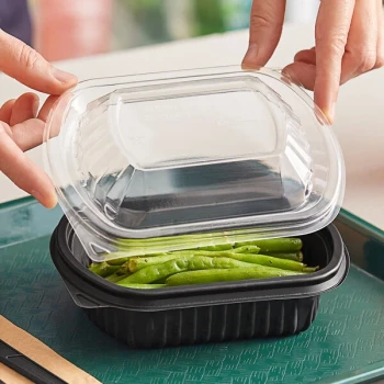 Pactiv MealMaster Small Dome Lid for 12 oz. Containers - 232/Case