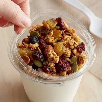 Fabri-Kal CI4 4 oz. Clear PET Parfait Insert - 1,000/Case