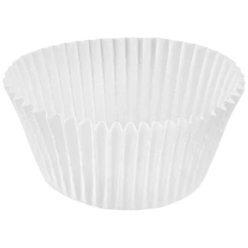 Novacart White Fluted Baking Cup 2 1/2" x 1 3/4" - 10,800/Case