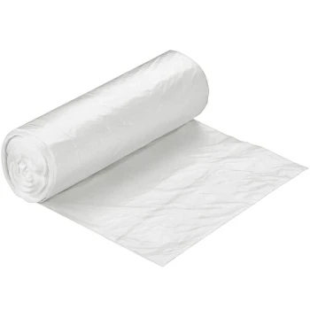 Lavex 3 Mill 38" x 65" Low Density Heavy-Duty Clear Polyethylene Layflat Furniture / Mattress Cover - 100/Roll