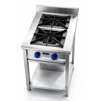 Culinex, Double Burner Cooker, Stainless Steel, 1.2 MM Thickness, Knob Control