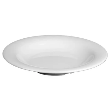 Thunder Group CR5809W White 13 oz. Melamine Salad Bowl - 12/Case