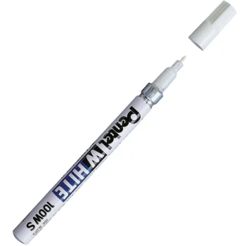 Pentel 100WS White Fine Point Permanent Marker