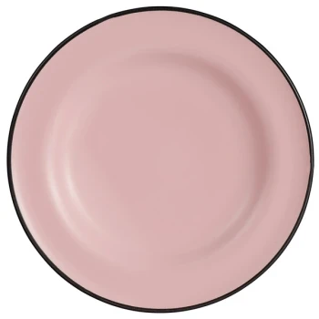 Luzerne Tin Tin by 1880 Hospitality L2101003133 8 1/4" Pink Porcelain Plate - 24/Case