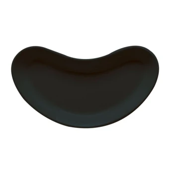 GET SD-07-BK 8 3/4" Black Curved Side Dish - 24/Case