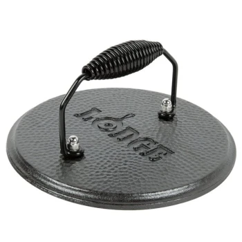 Lodge LGPR3 7 1/2" Pre-Seasoned Cast Iron Grill Press