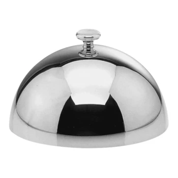 Hepp Excellent from BauscherHepp 10 11/16" x 6 1/2" Silver Plated Stainless Steel Dome Cover