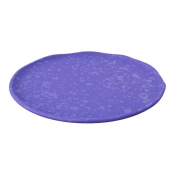 Dalebrook Mineral from Global Tableware Collective 10" Blue Crackle Melamine Plate - 6/Case