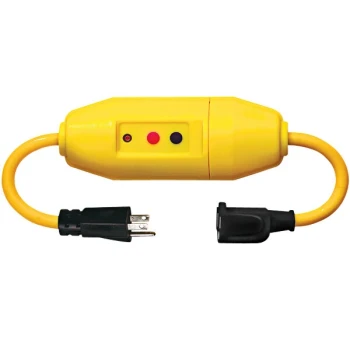 Lind Equipment 26020L-2050 Inline GFCI Cord Set with Indicator Light - 50' 12/3 Cord, 120 V