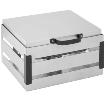 Walco WLCR4B Crate 4 Qt. Stainless Steel Chafer